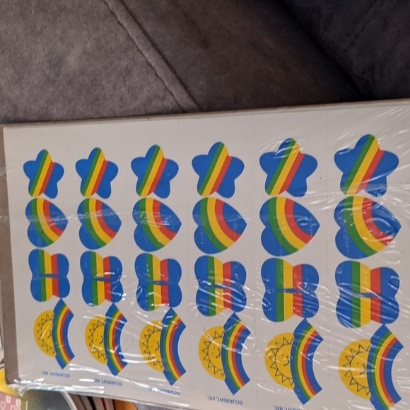 Current Inc. Other - Rainbow Shapes Stickers Current, Inc. NIP Retro unopened c. 1990 Teachers
